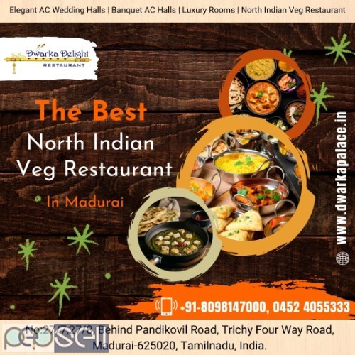 Best North Indian Restaurants in Madurai - Dwarka Delight 1 