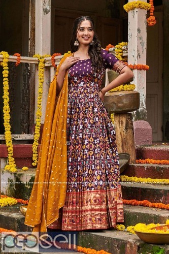 Elevate Your Style with Bullion Knot's Ethnic Anarkali Dresses for Women 1 