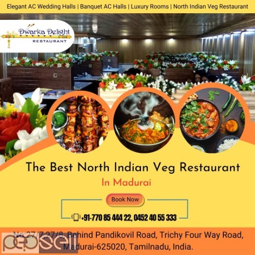 The Best North Indian Veg Restaurant in Madurai 4 
