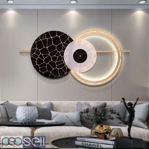 Buy A Large Meta Wall Clock for The Wall | Thedecorvilla 0 