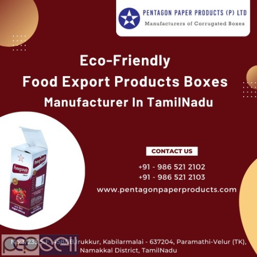 Food Export Boxes Manufacturer in Namakkal 0 