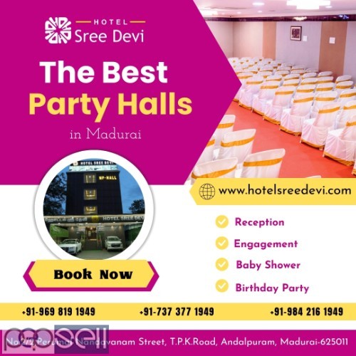 Conference Halls in Madurai Hotel Sree Devi 0 