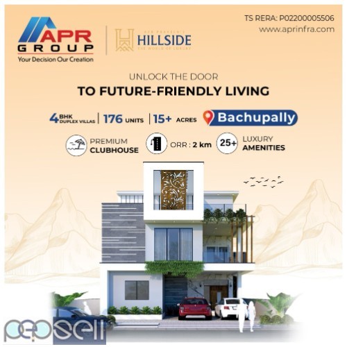 Gated community villas in bachupally | APR Group 0 