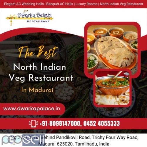 Famous North Indian Vegetarian Restaurant In Madurai 1 
