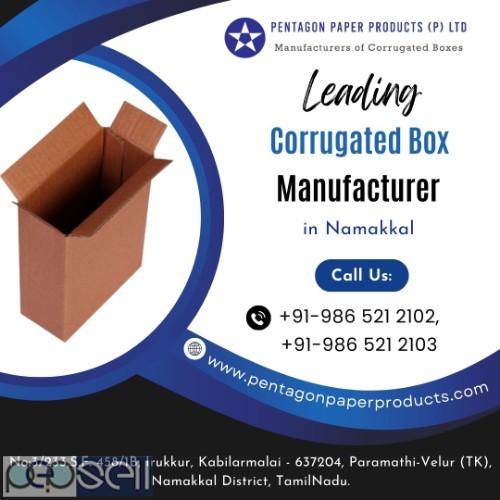 Corrugated Boxes Manufacturer in Paramathi Velur 0 
